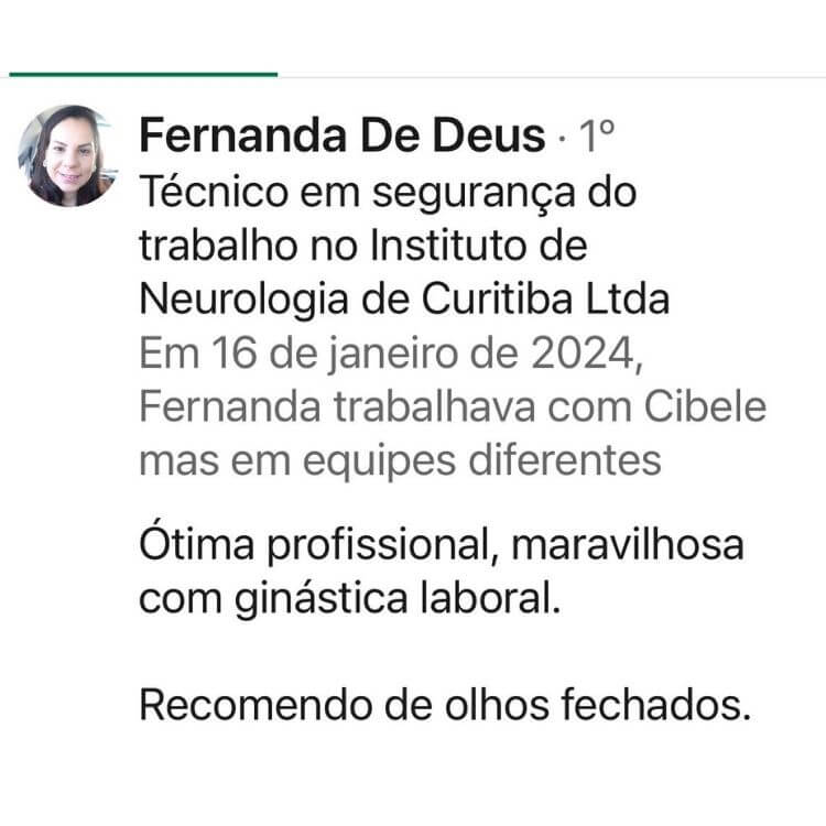 Depoimento Fernanda De Deus